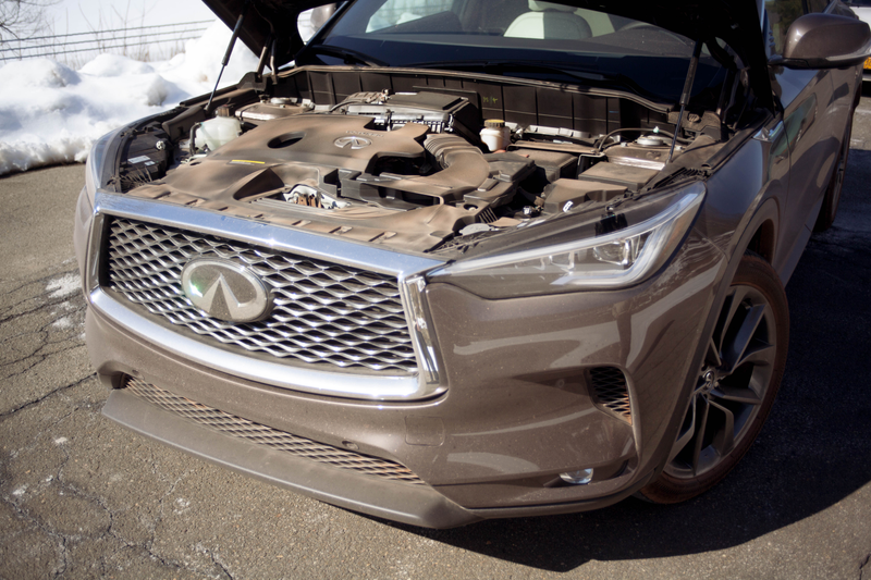 Illustration for article titled The 2019 Infiniti QX50 Hides A Fascinating Engine In Plain Sight